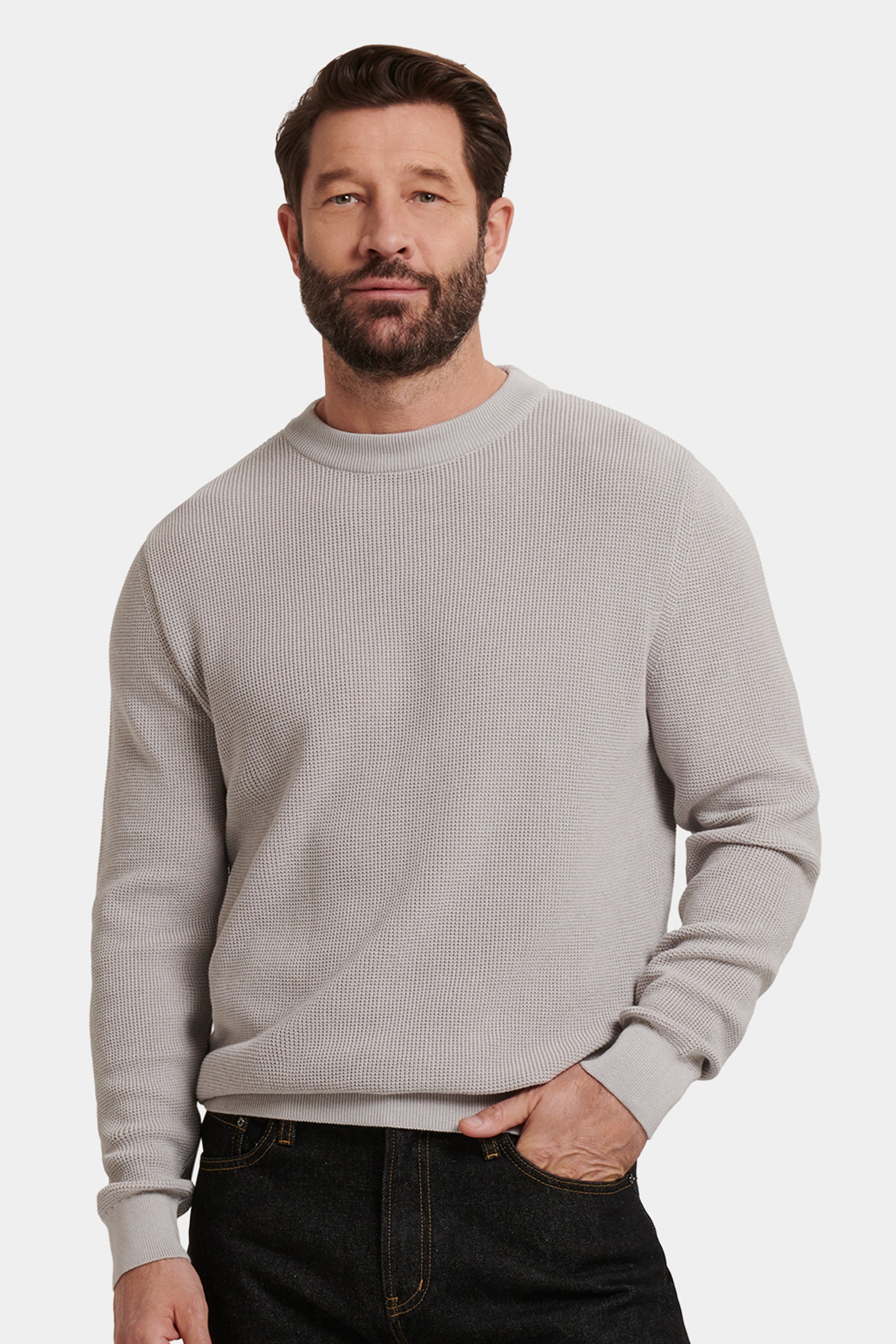 A CAMISOLA DE GOLA REDONDA LEONE