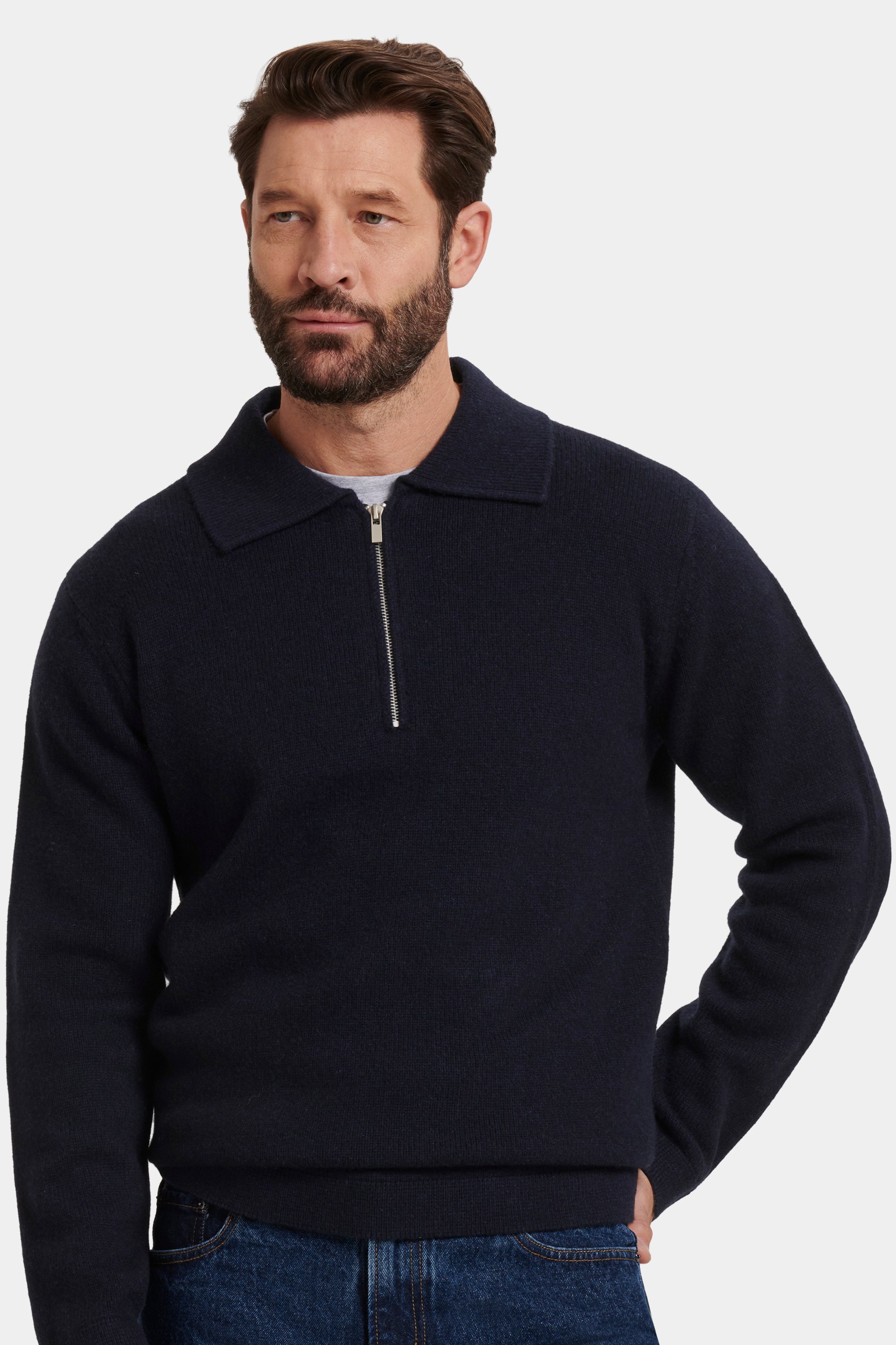 O POLO QUARTER ZIP COMPONE