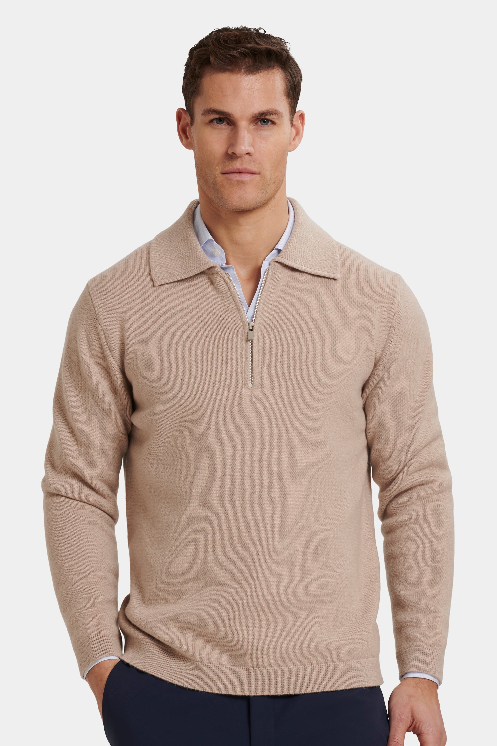 O POLO QUARTER ZIP COMPONE