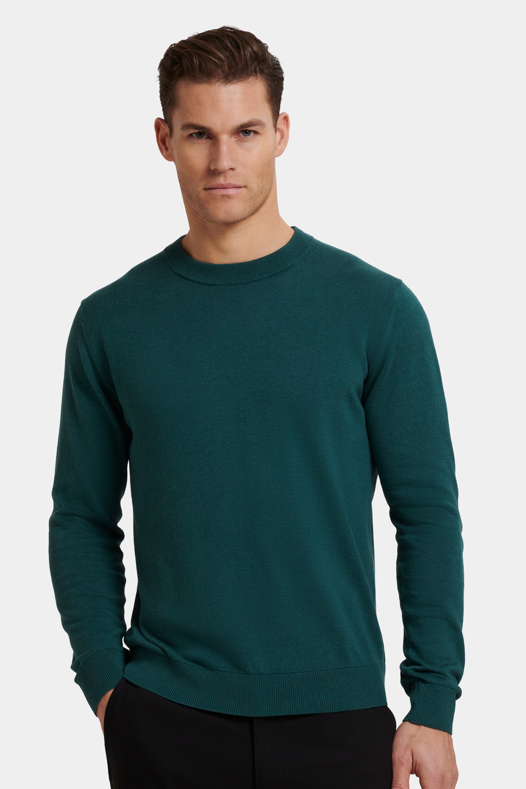 CAMISOLA DE GOLA REDONDA SANTONI