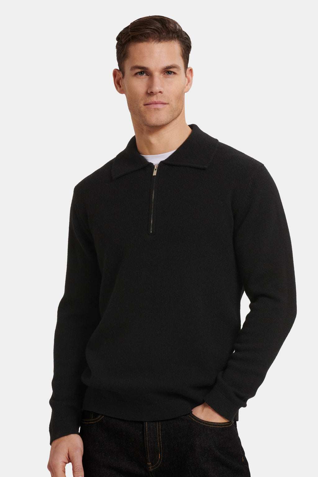 O POLO QUARTER ZIP COMPONE