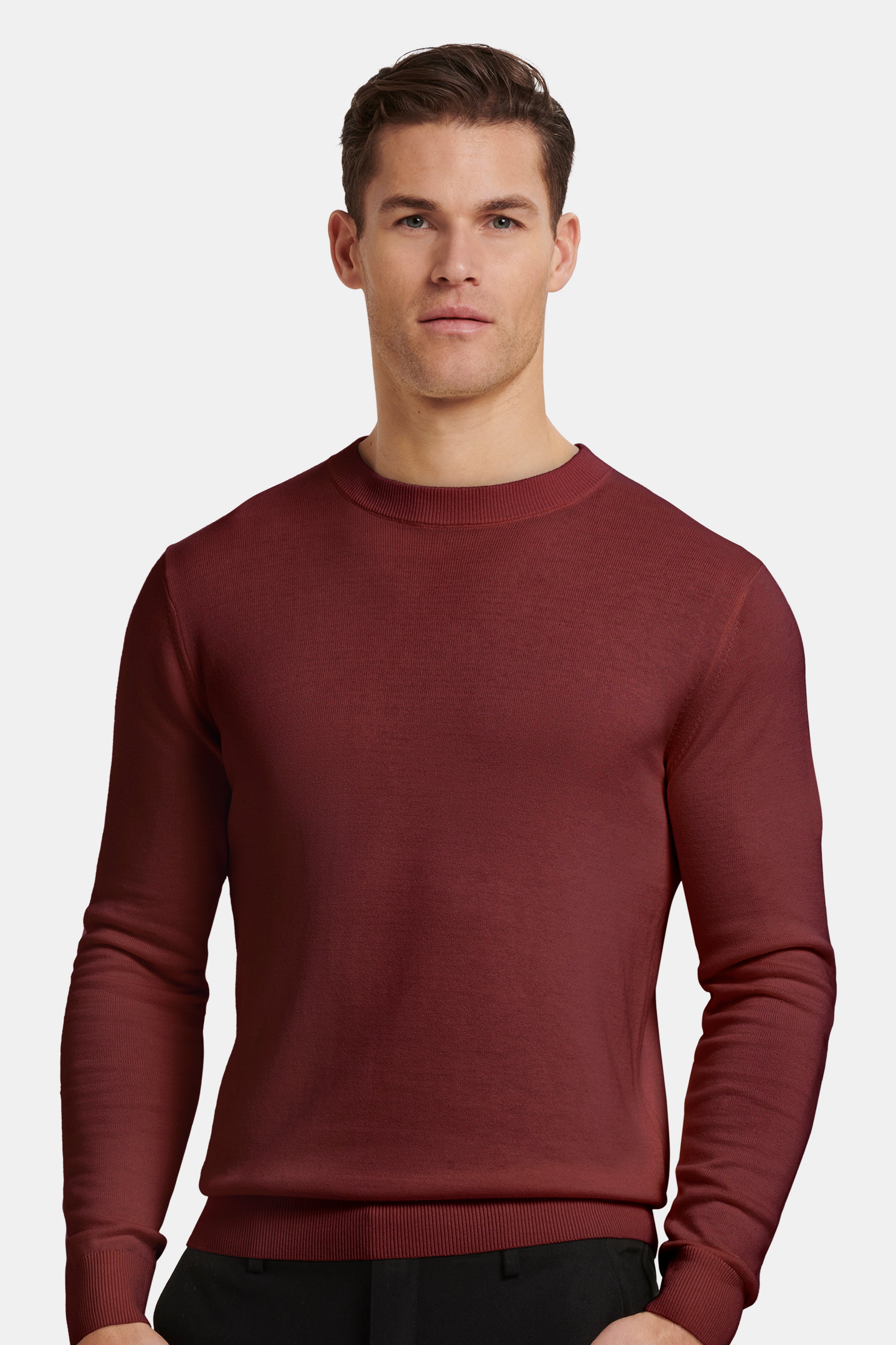 CAMISOLA DE GOLA REDONDA SANTONI
