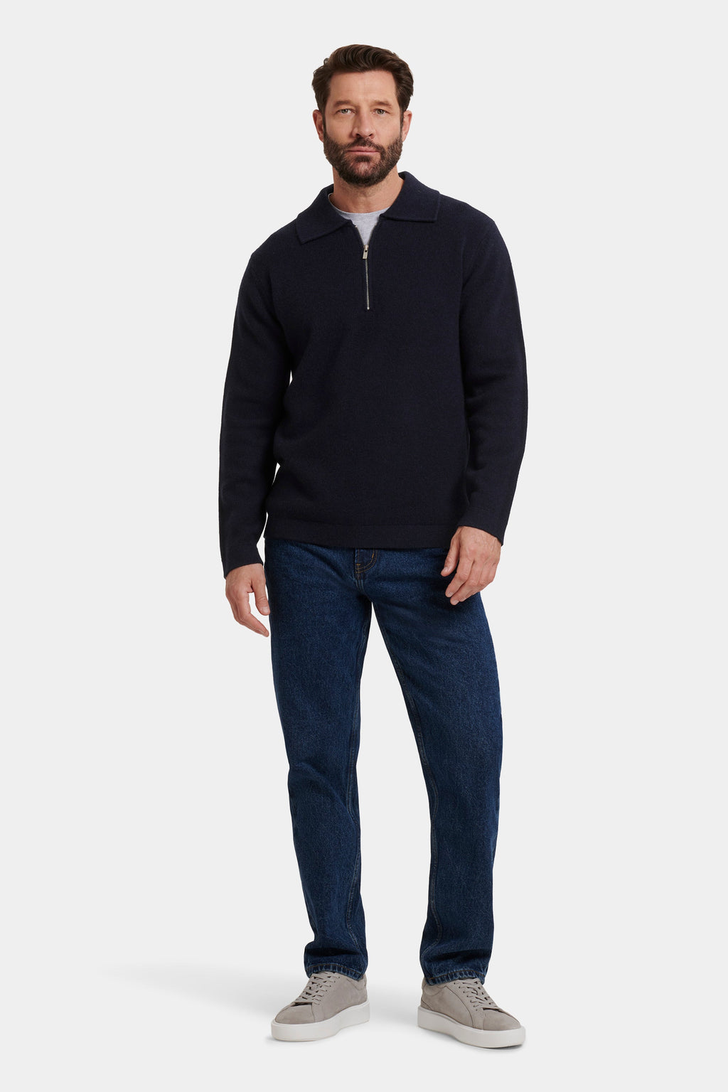 O POLO QUARTER ZIP COMPONE