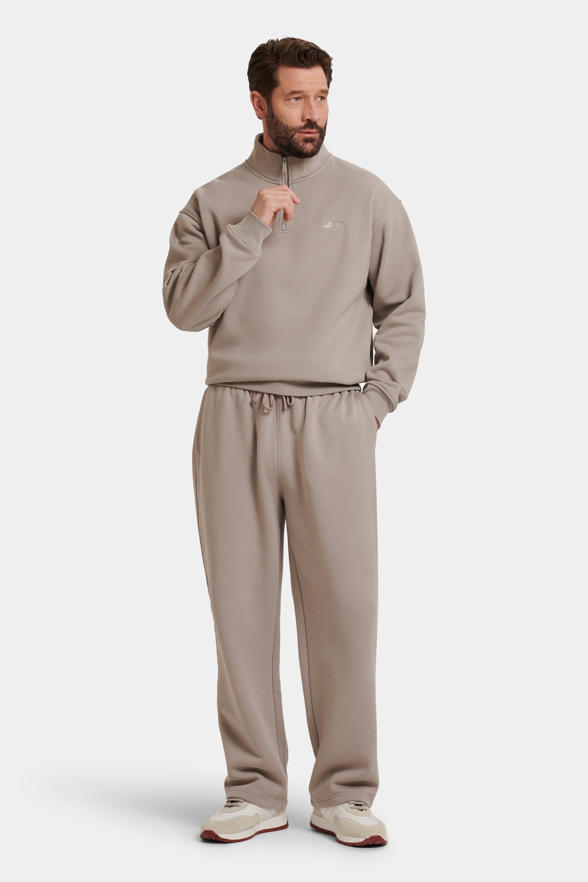 A CAMISOLA QUARTER ZIP MILAN
