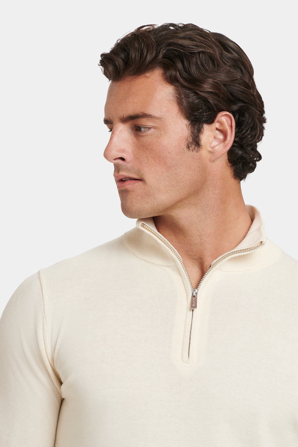 A CAMISOLA QUARTER ZIP SANTONI