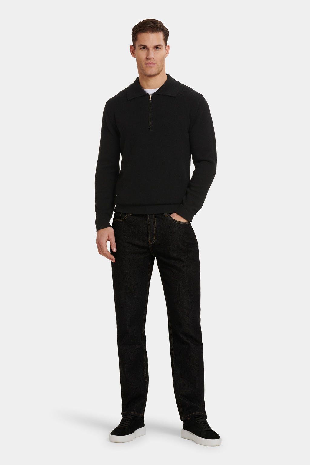 O POLO QUARTER ZIP COMPONE