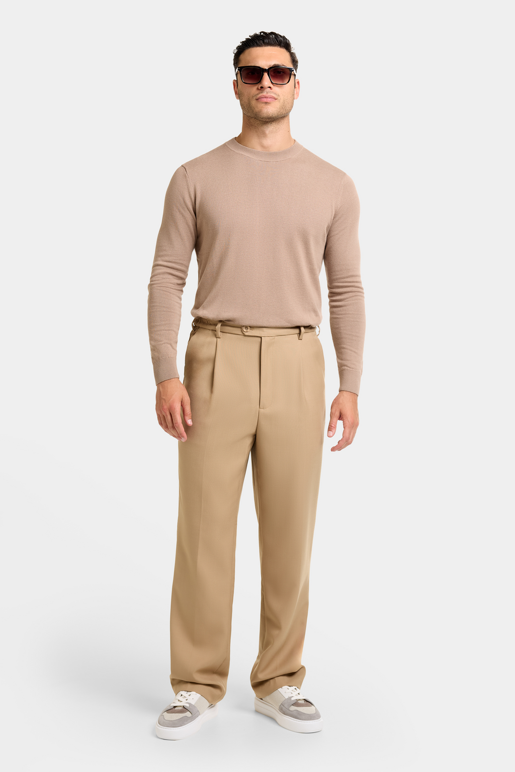 CAMISOLA DE GOLA REDONDA SANTONI