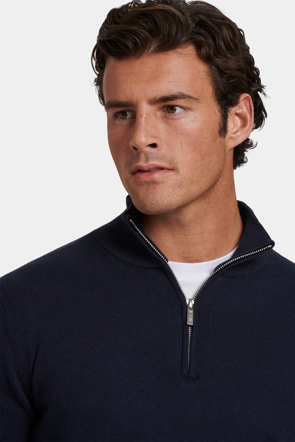 A CAMISOLA QUARTER ZIP SANTONI