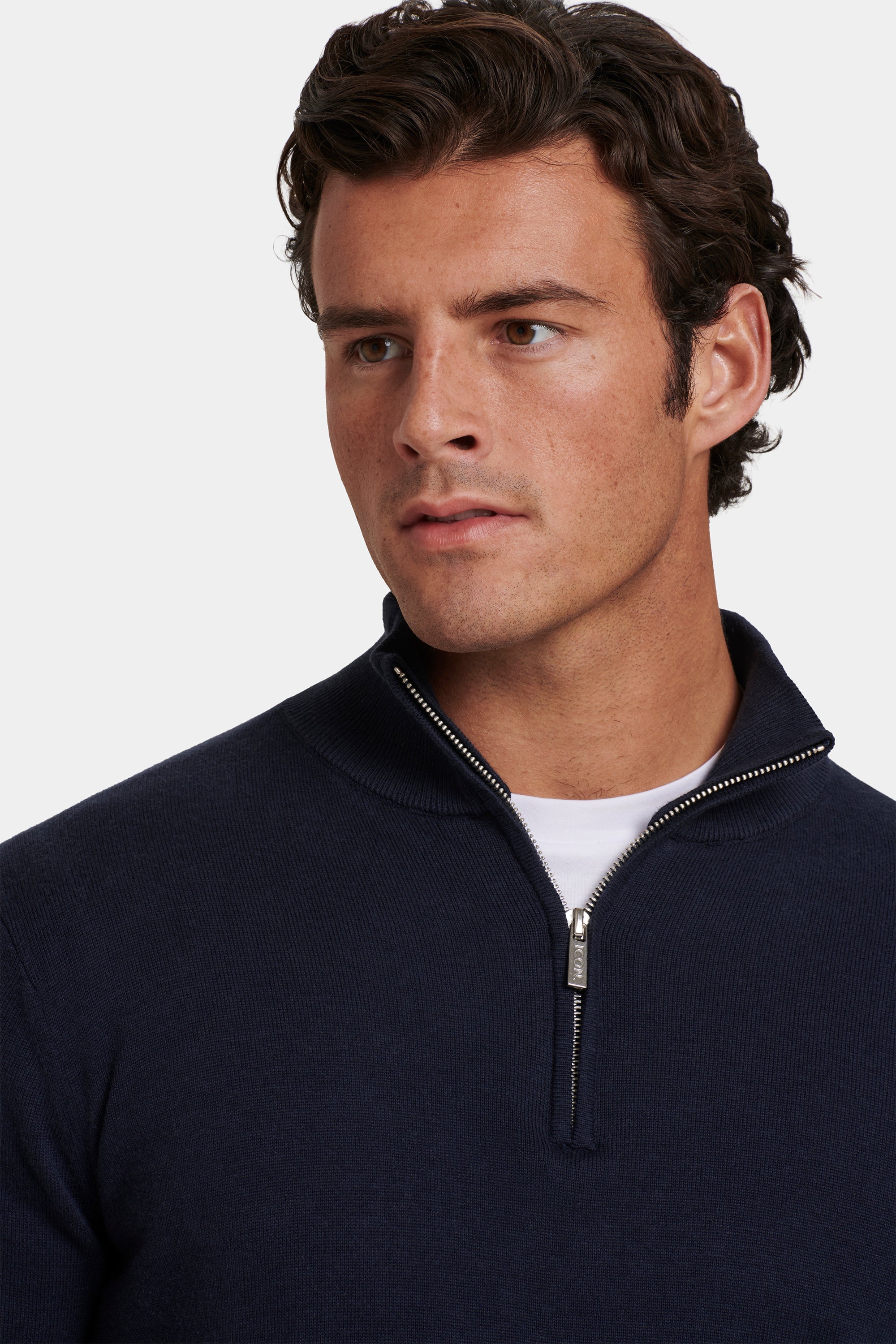 A CAMISOLA QUARTER ZIP SANTONI