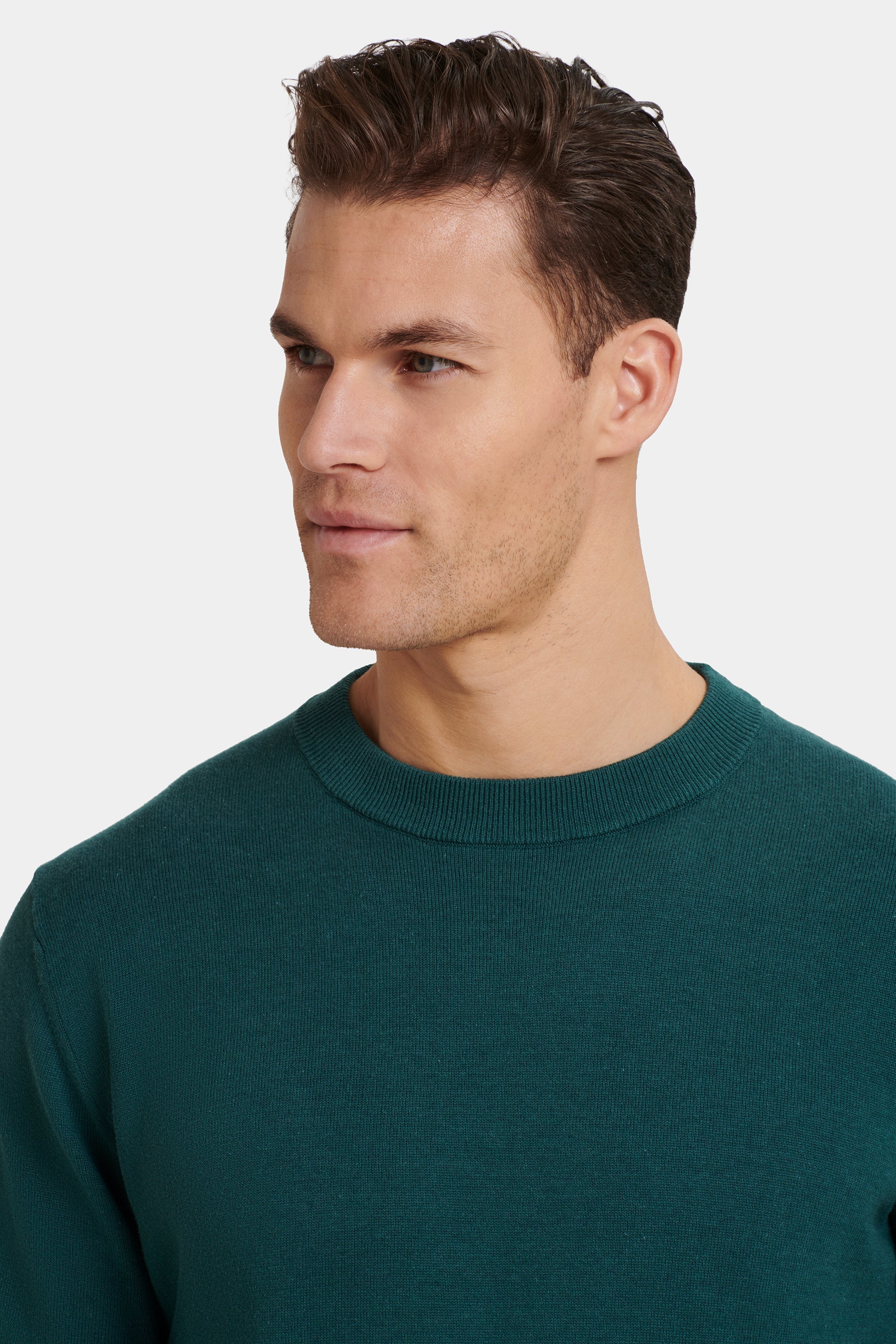 CAMISOLA DE GOLA REDONDA SANTONI