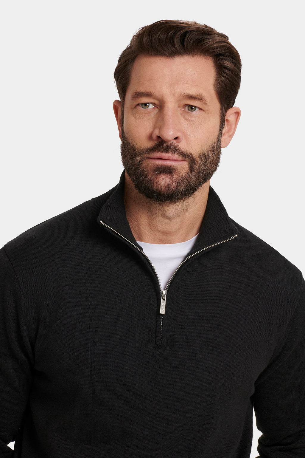 A CAMISOLA QUARTER ZIP SANTONI