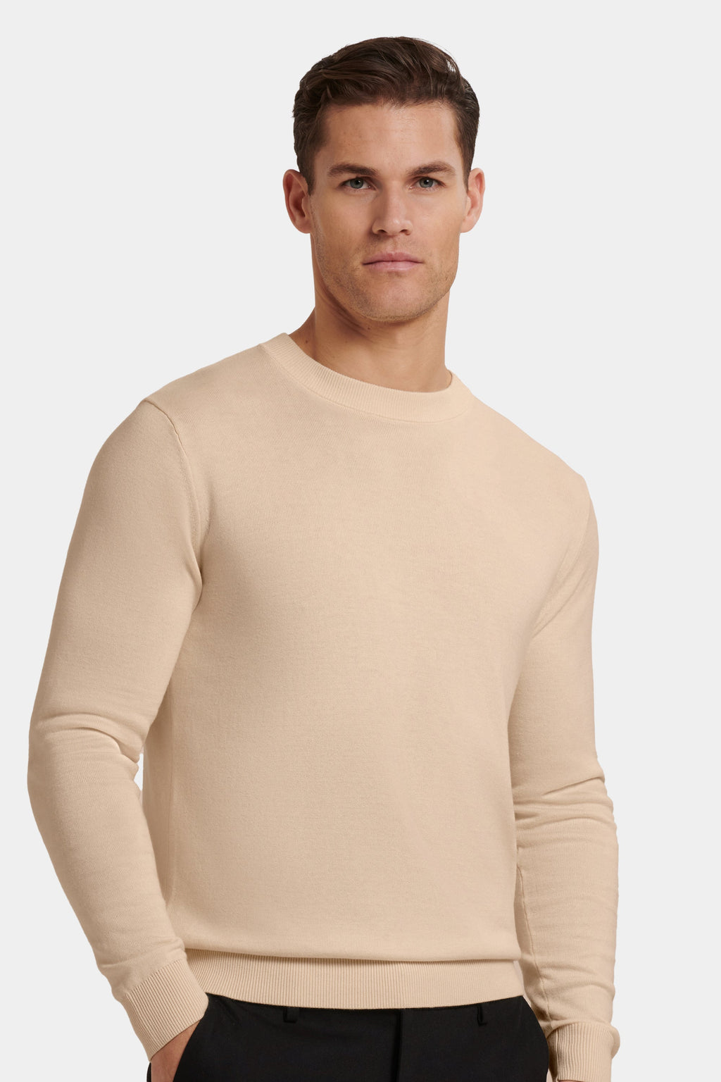 CAMISOLA DE GOLA REDONDA SANTONI