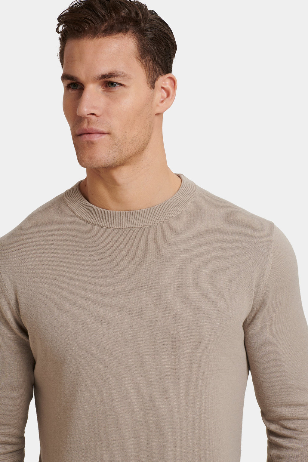 CAMISOLA DE GOLA REDONDA SANTONI