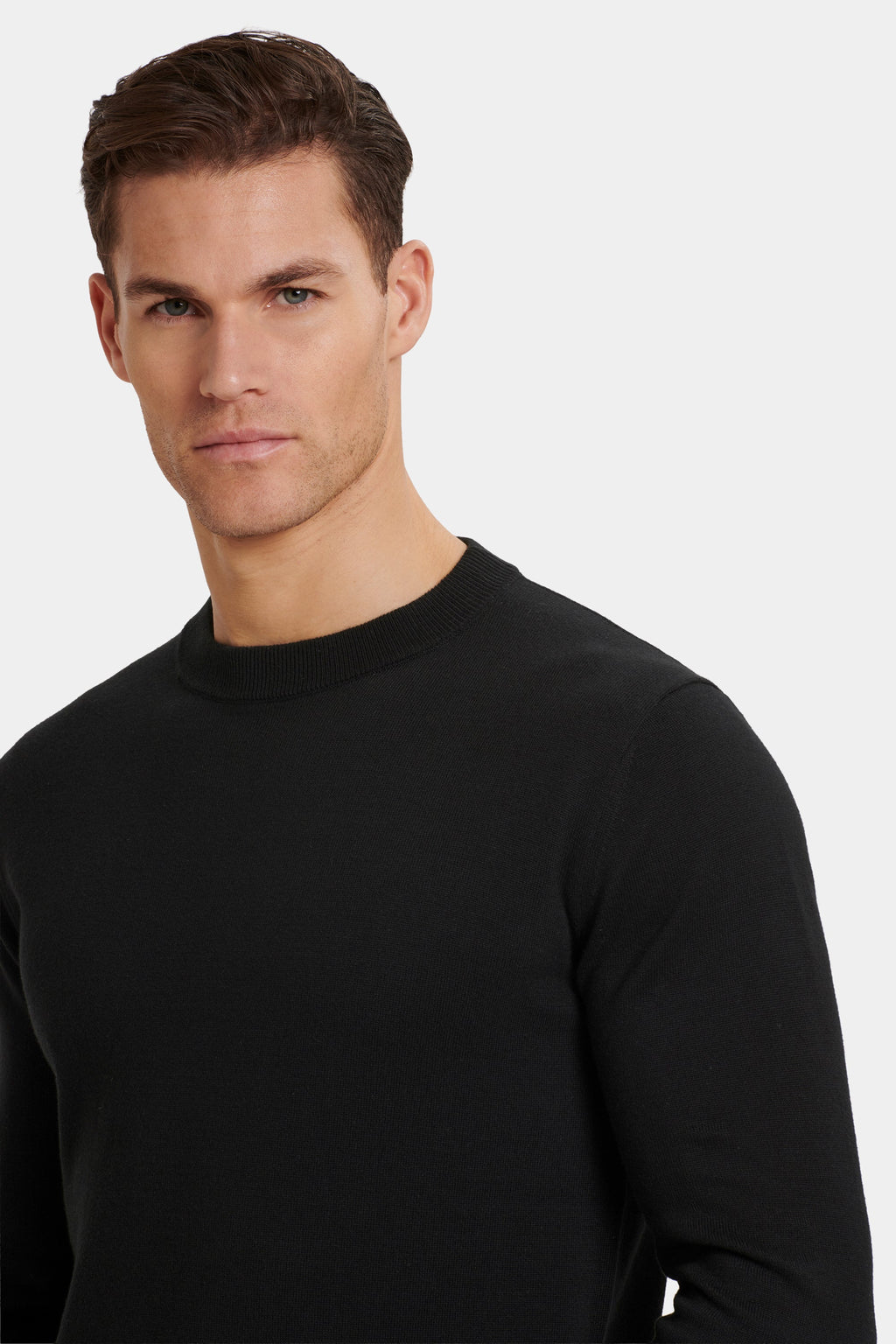 CAMISOLA DE GOLA REDONDA SANTONI