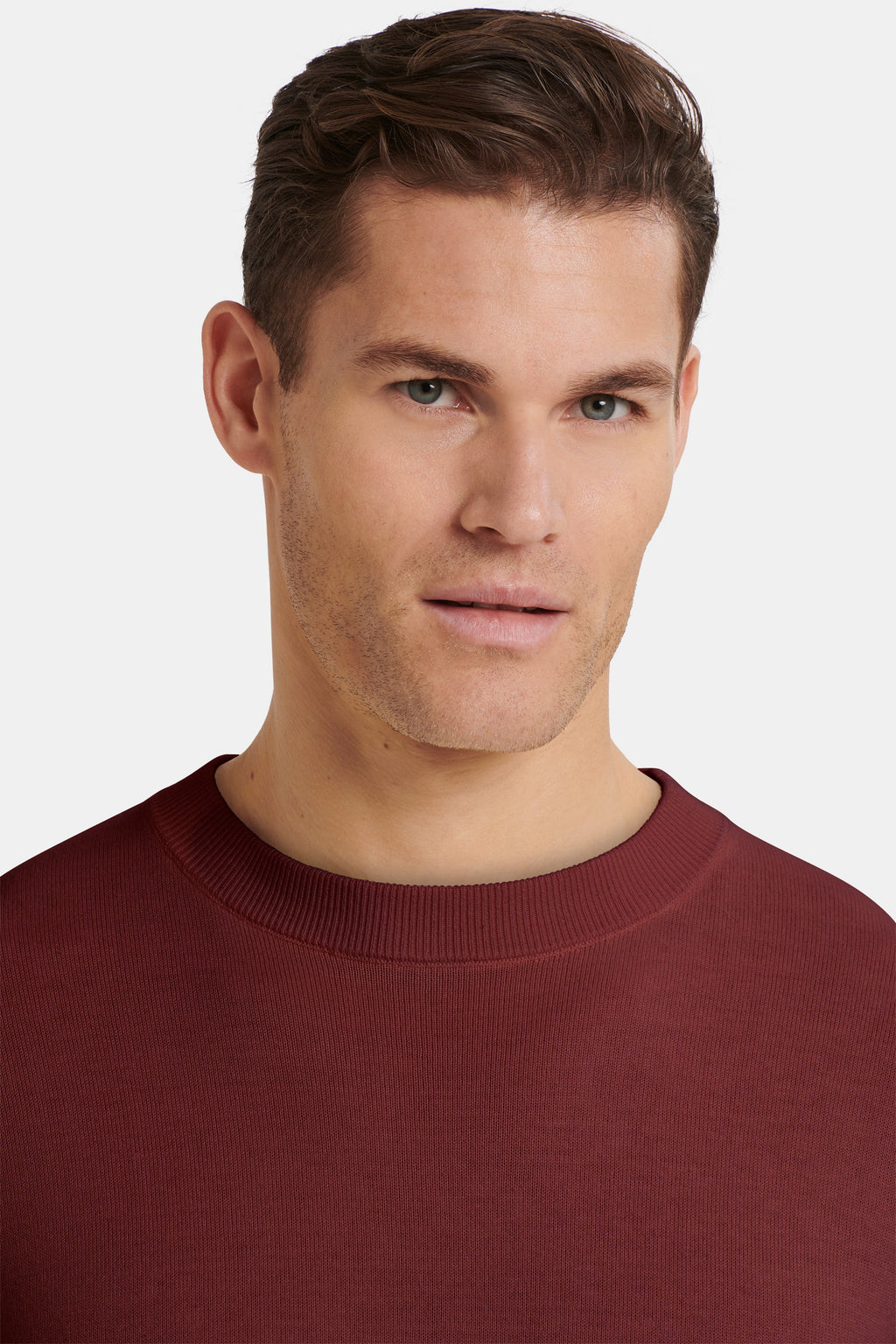 CAMISOLA DE GOLA REDONDA SANTONI