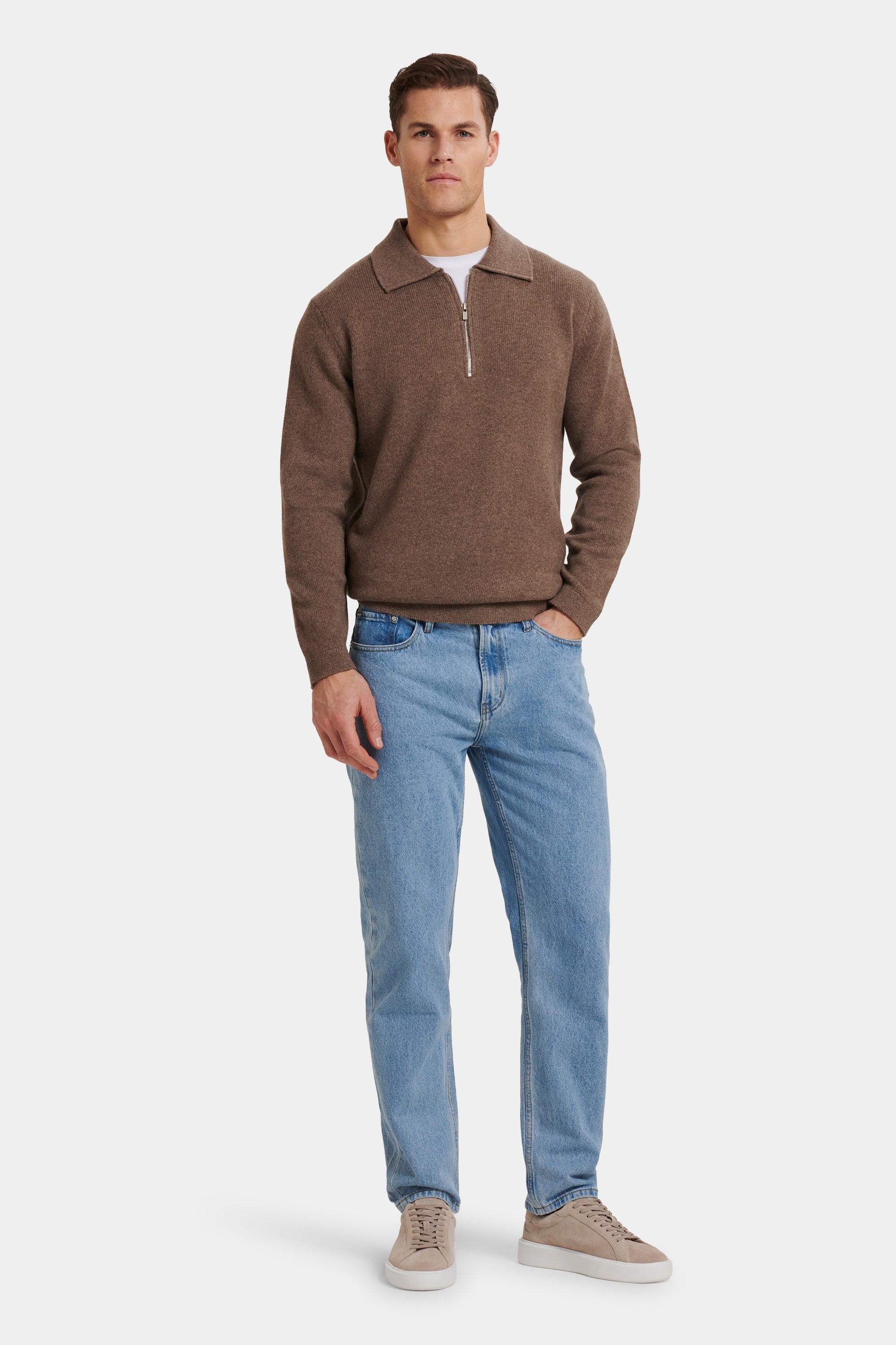 O POLO QUARTER ZIP COMPONE