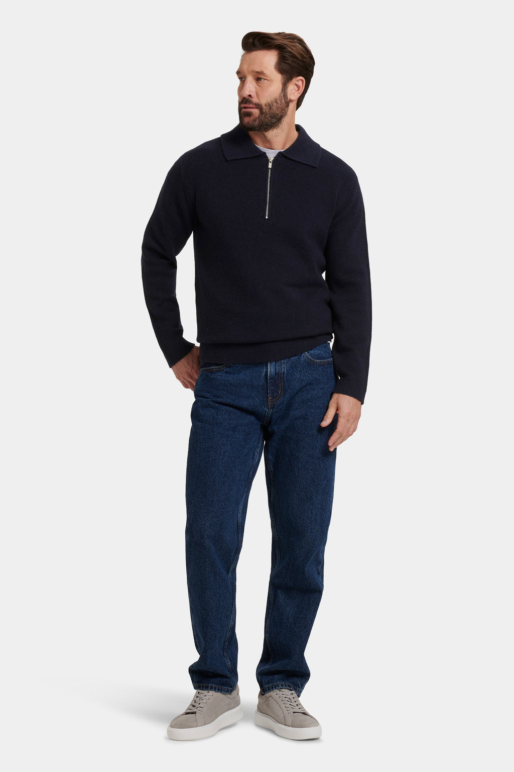 O POLO QUARTER ZIP COMPONE