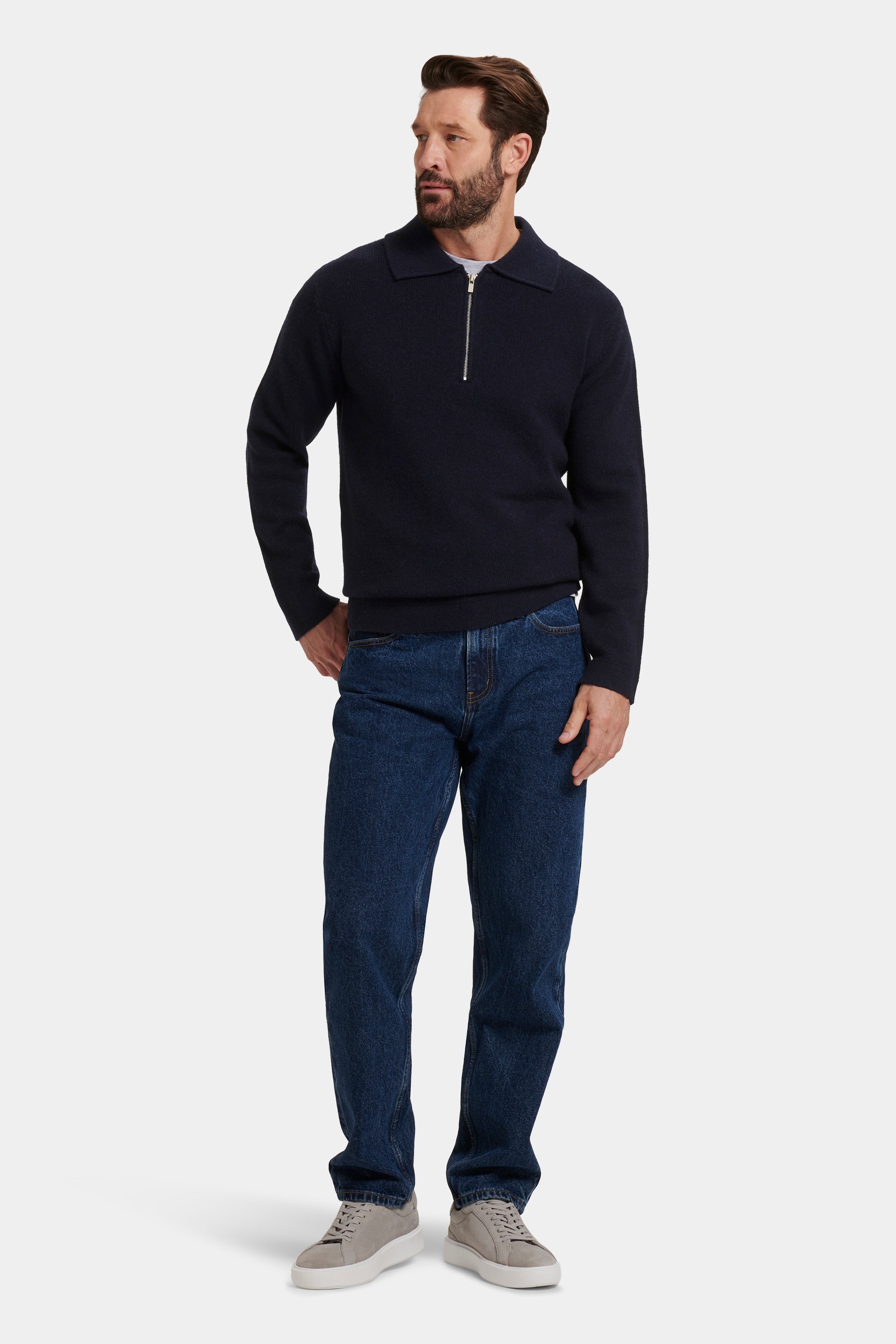 O POLO QUARTER ZIP COMPONE