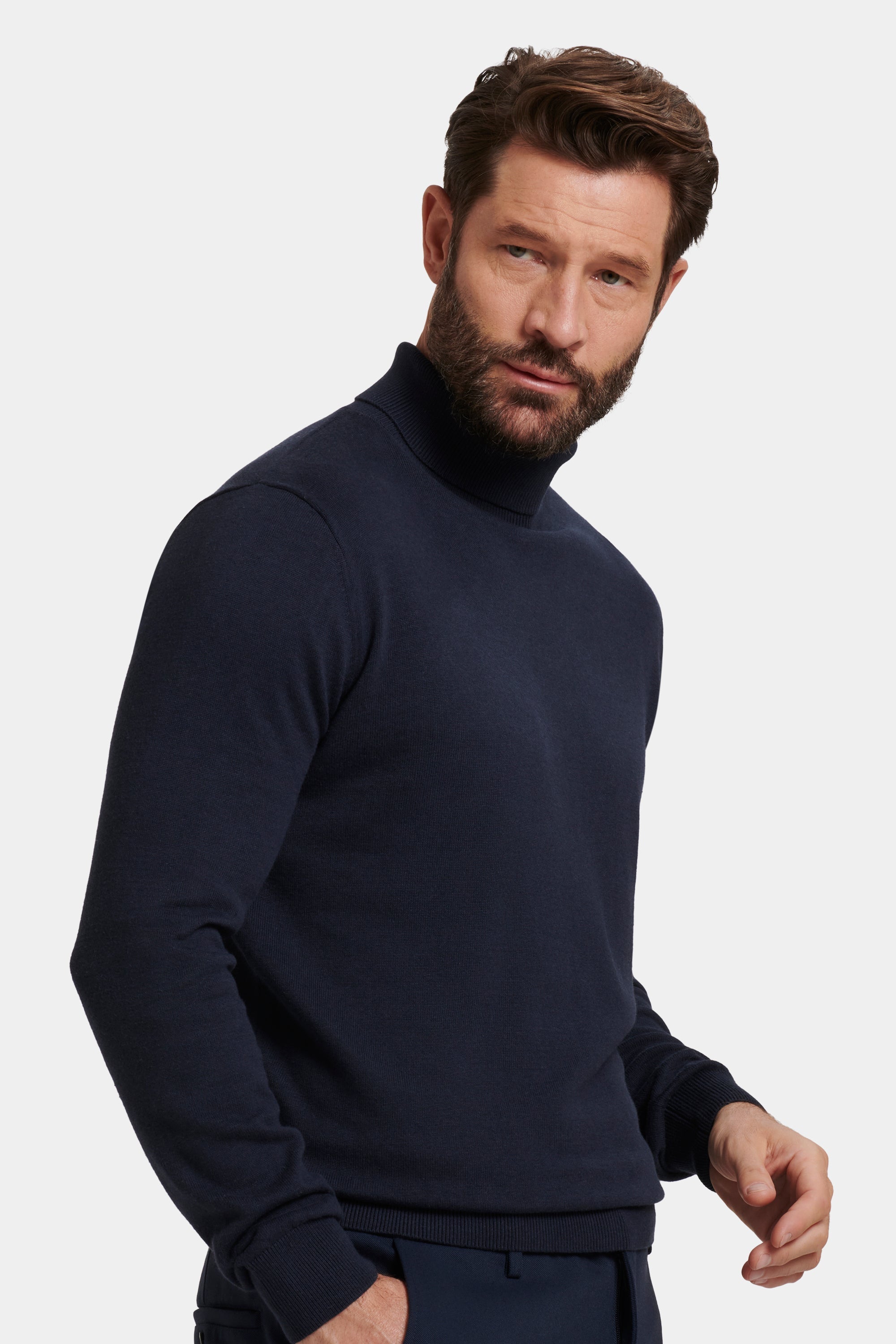 A CAMISOLA DE GOLA ALTA SANTONI