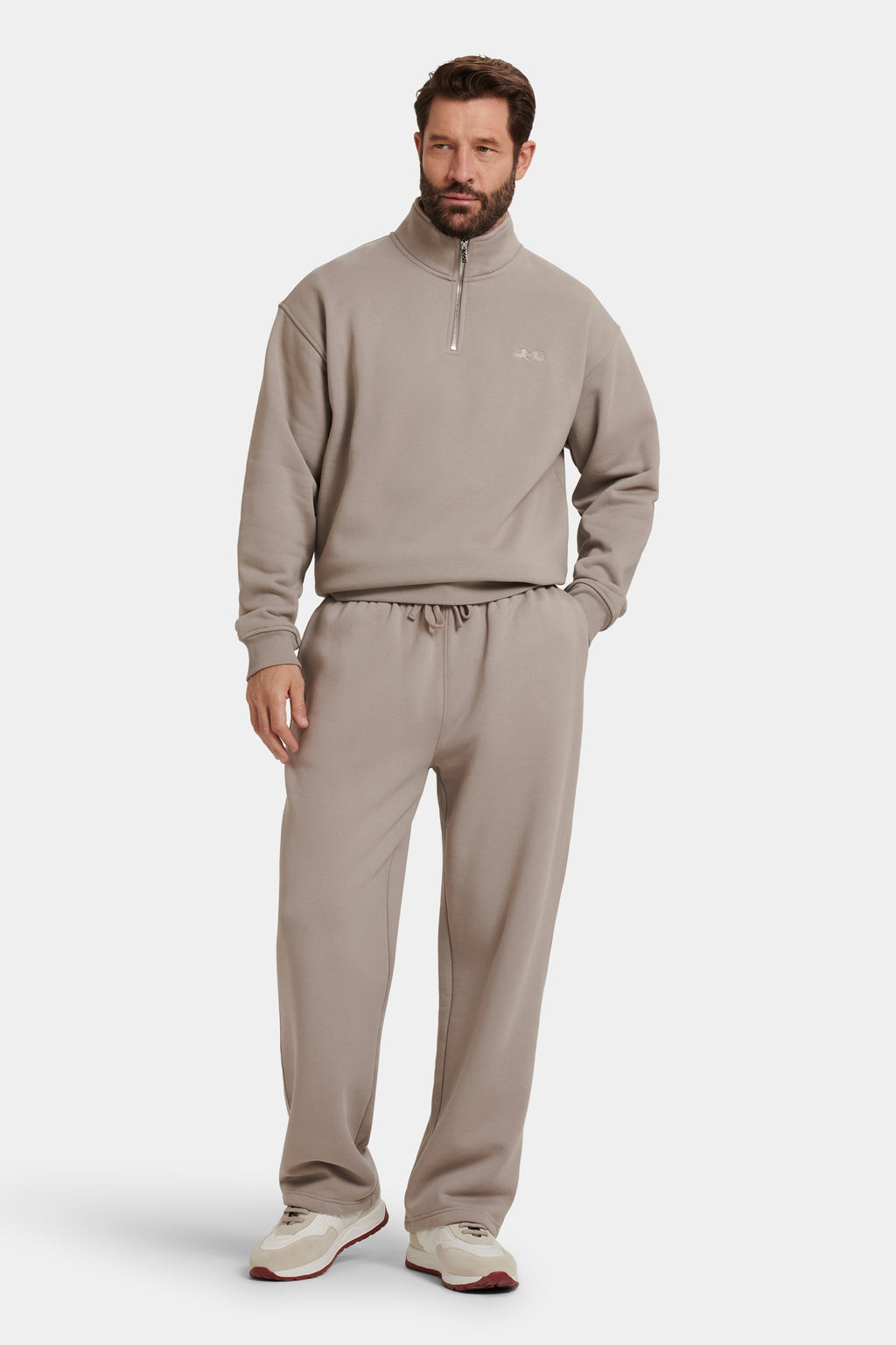 A CAMISOLA QUARTER ZIP MILAN