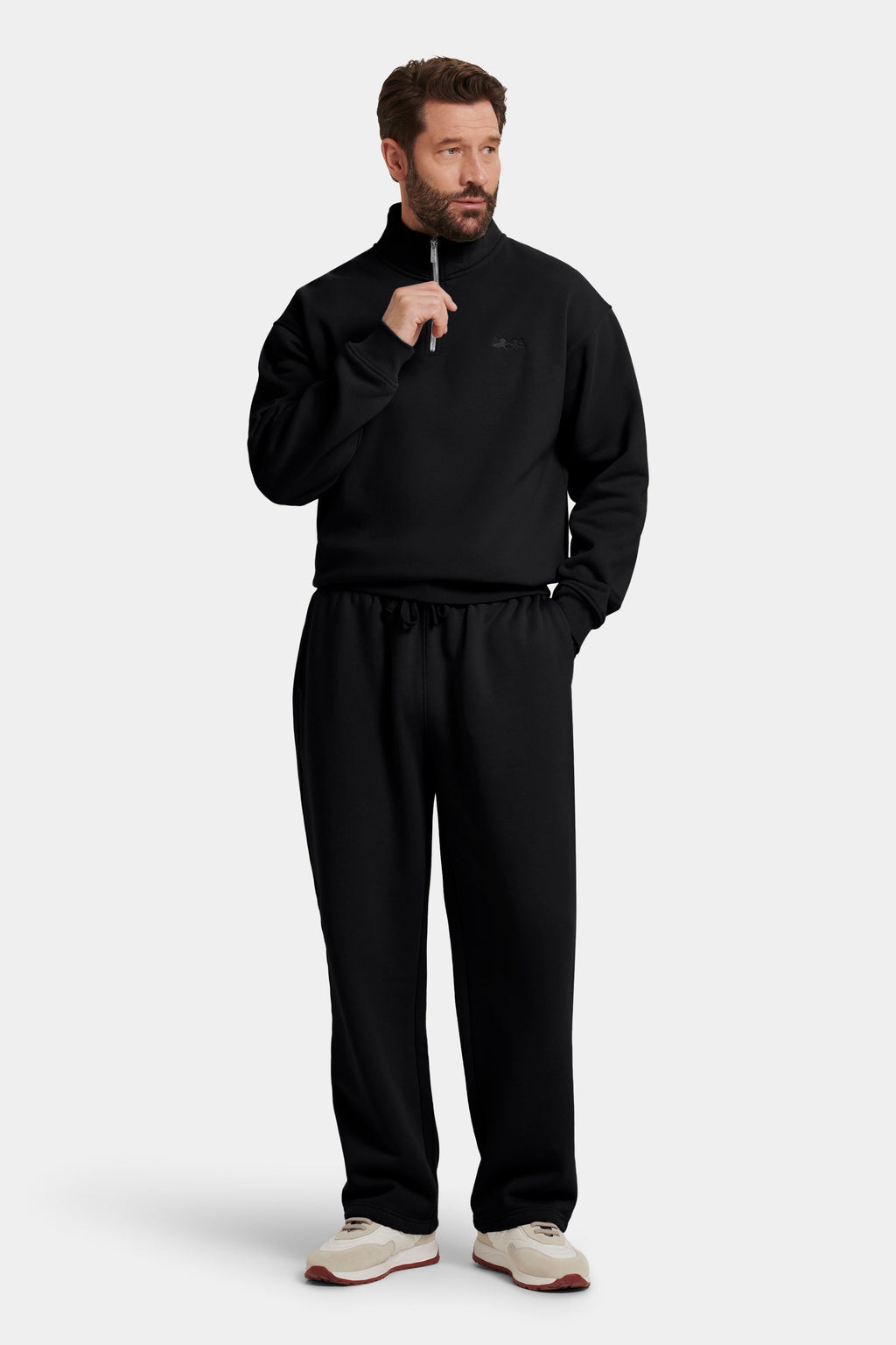 A CAMISOLA QUARTER ZIP MILAN