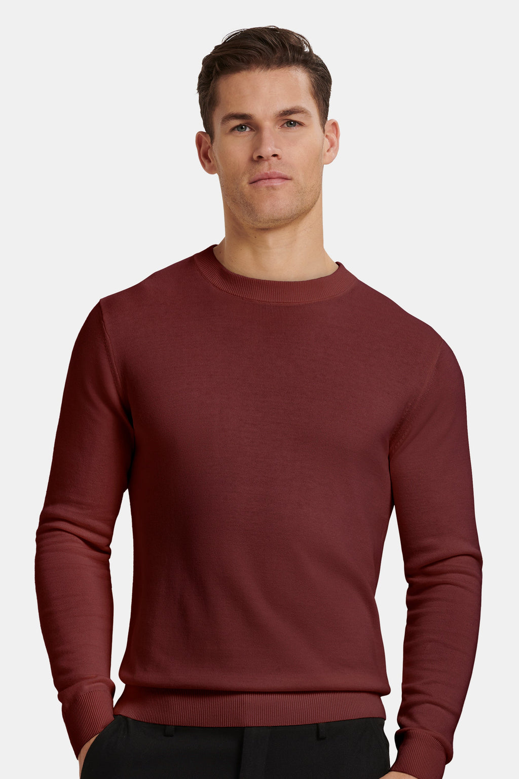 CAMISOLA DE GOLA REDONDA SANTONI