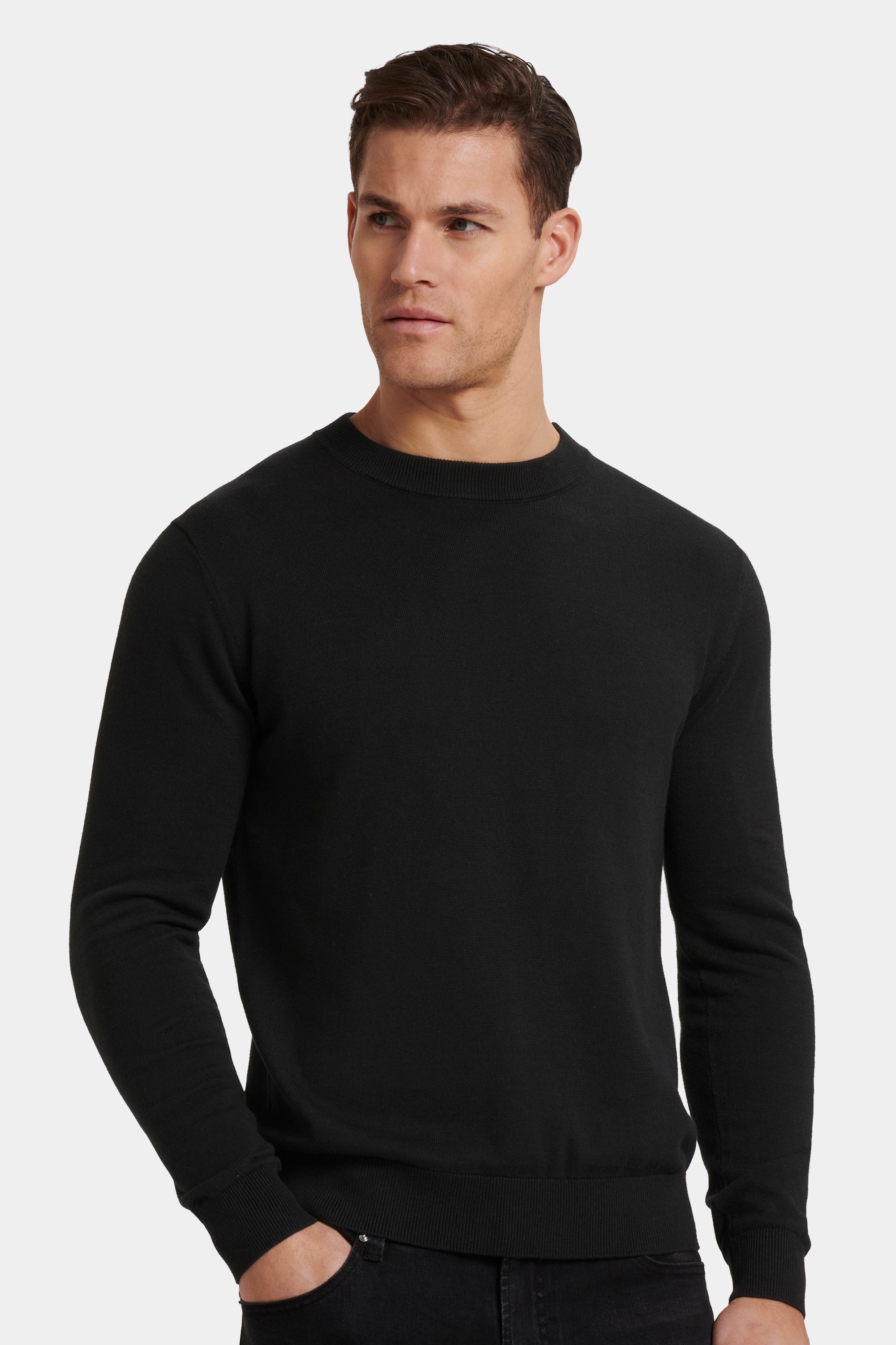 CAMISOLA DE GOLA REDONDA SANTONI