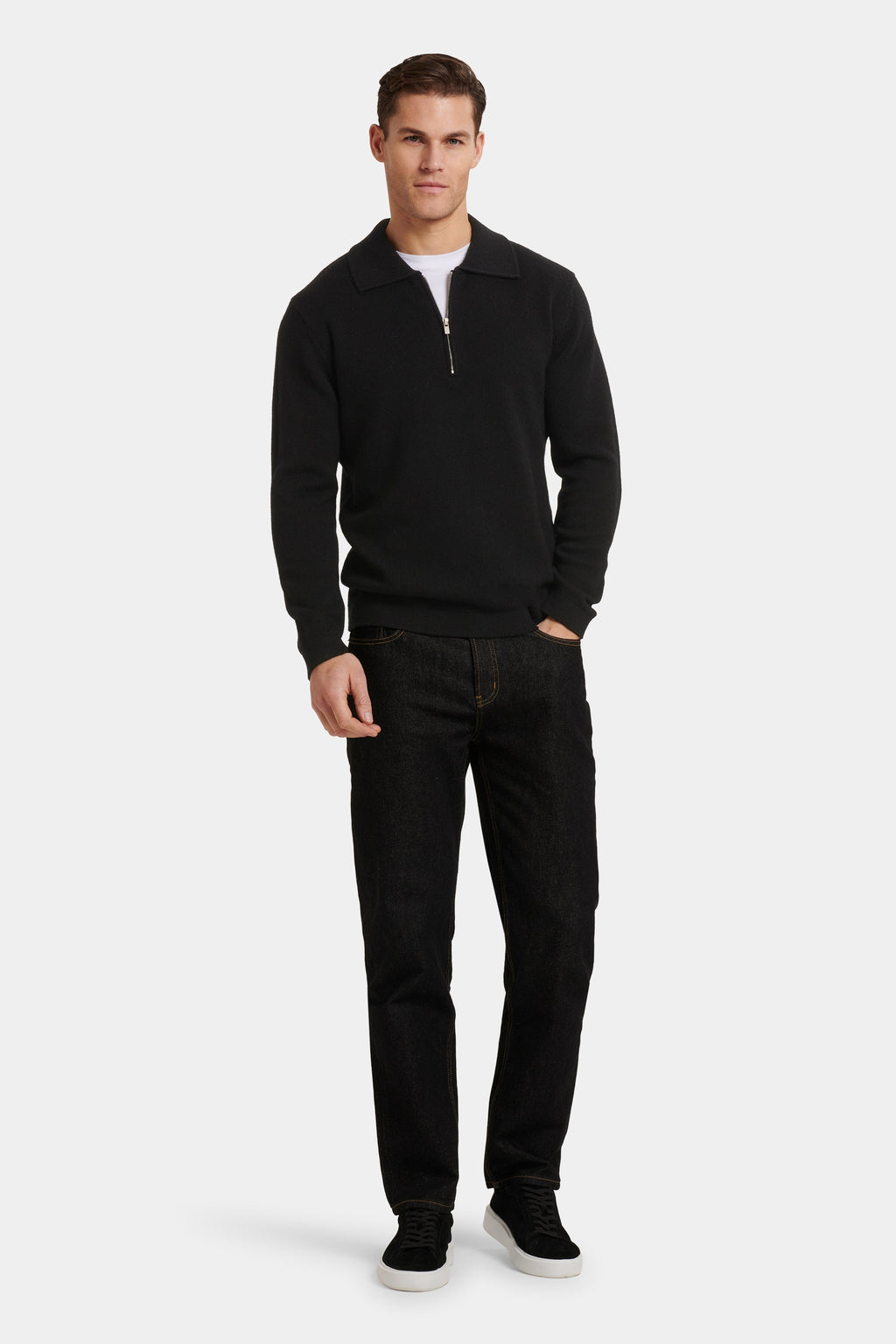 O POLO QUARTER ZIP COMPONE