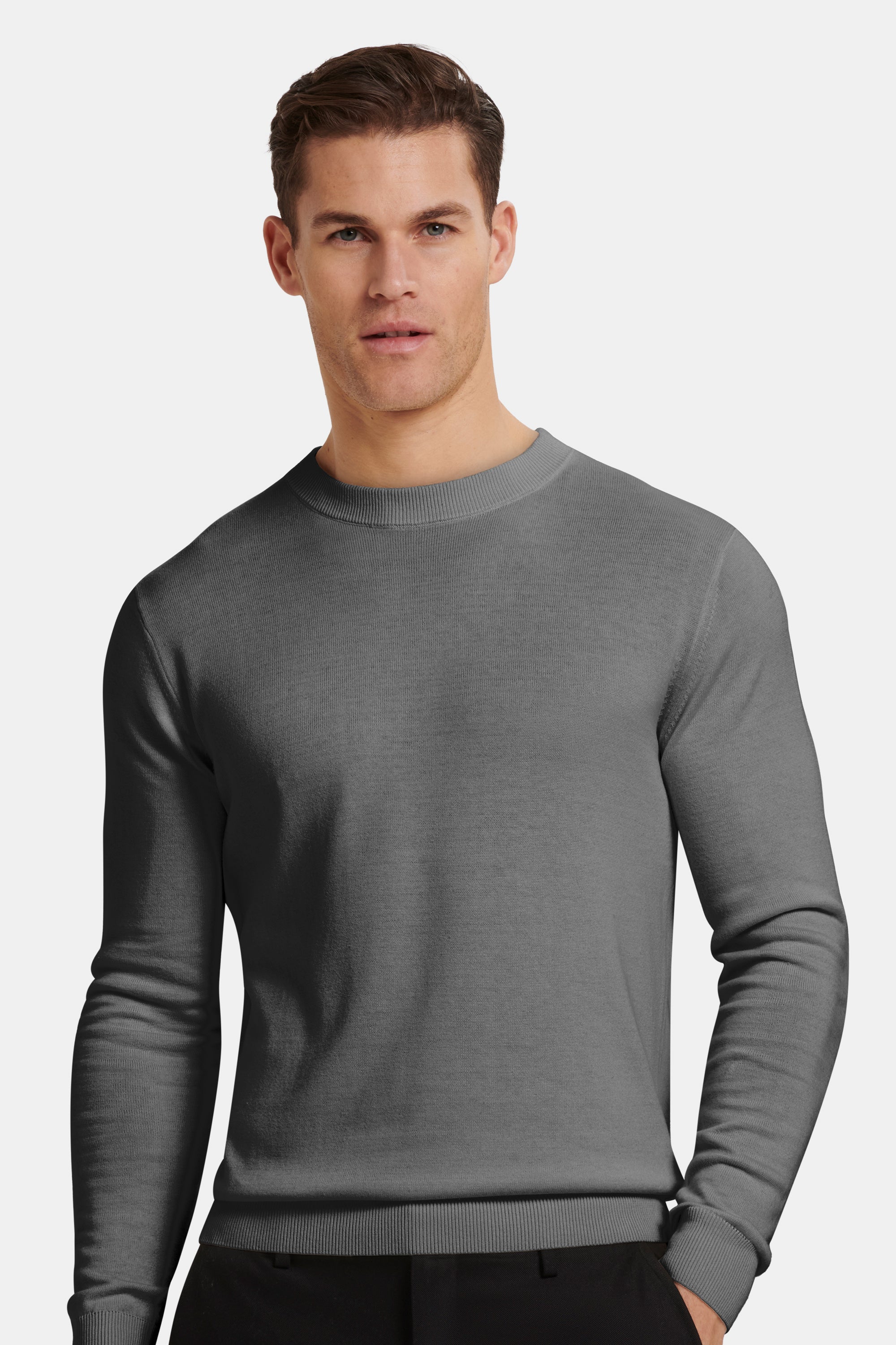 CAMISOLA DE GOLA REDONDA SANTONI