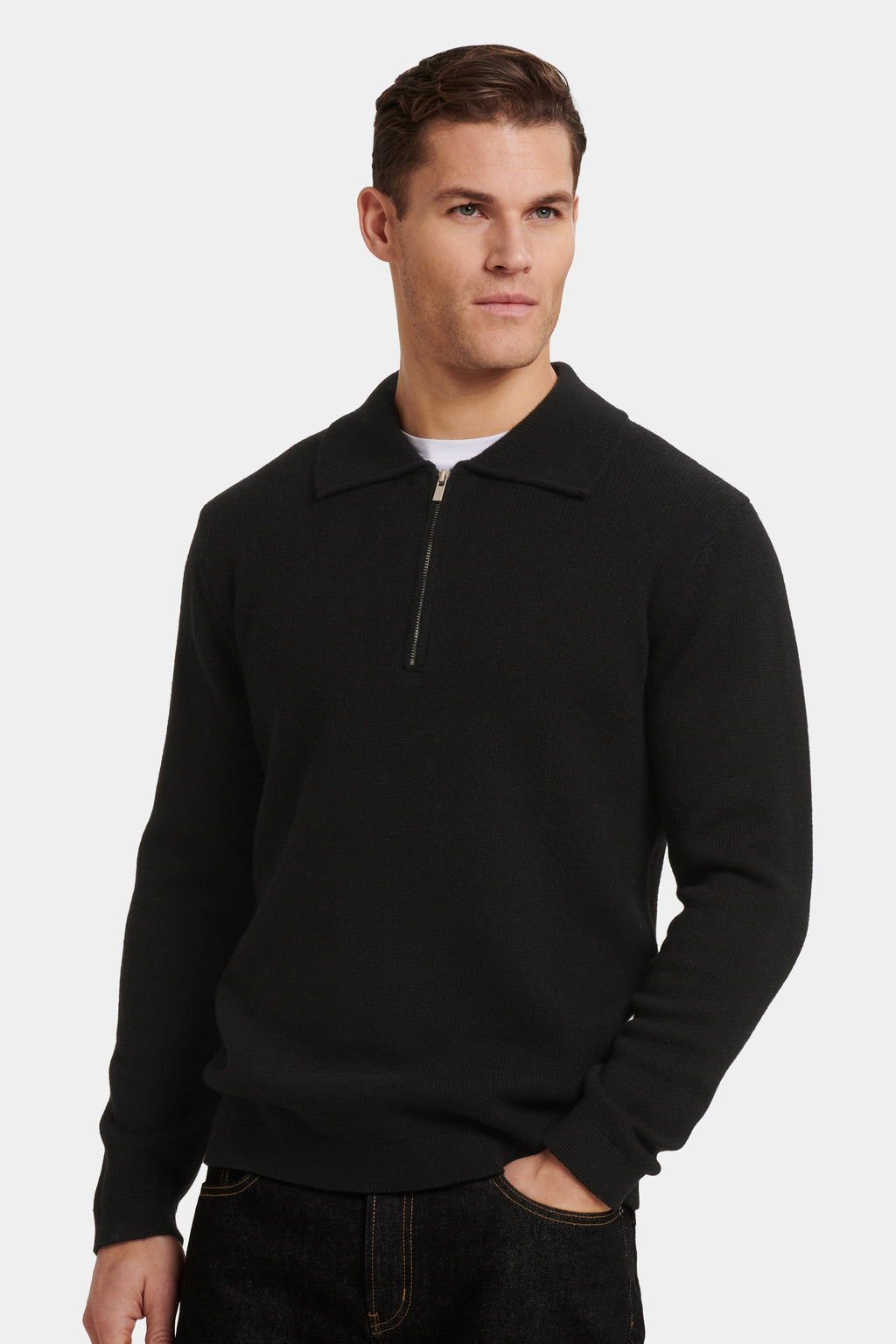O POLO QUARTER ZIP COMPONE