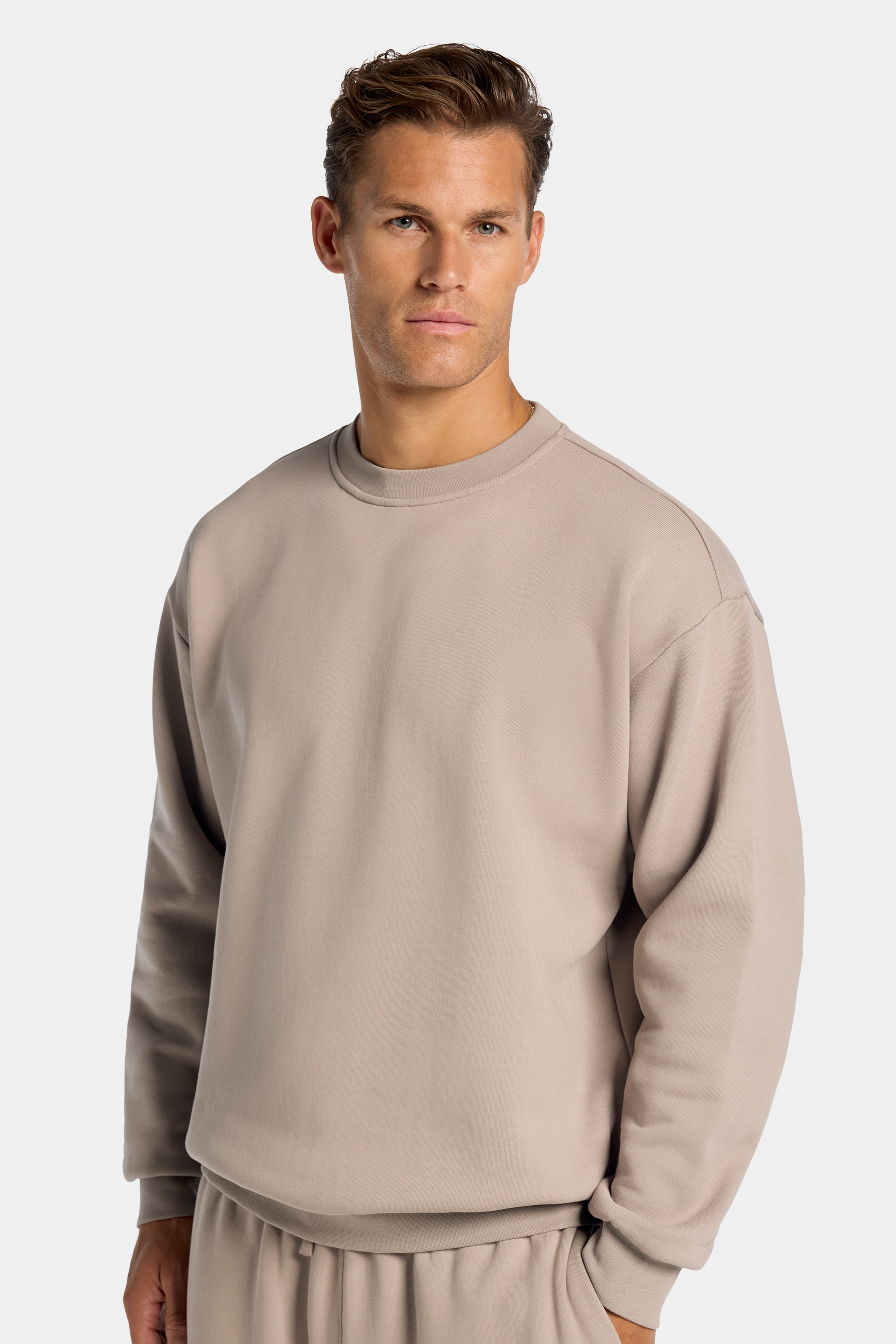A CAMISOLA OVERSIZED DE GOLA REDONDA MILAN