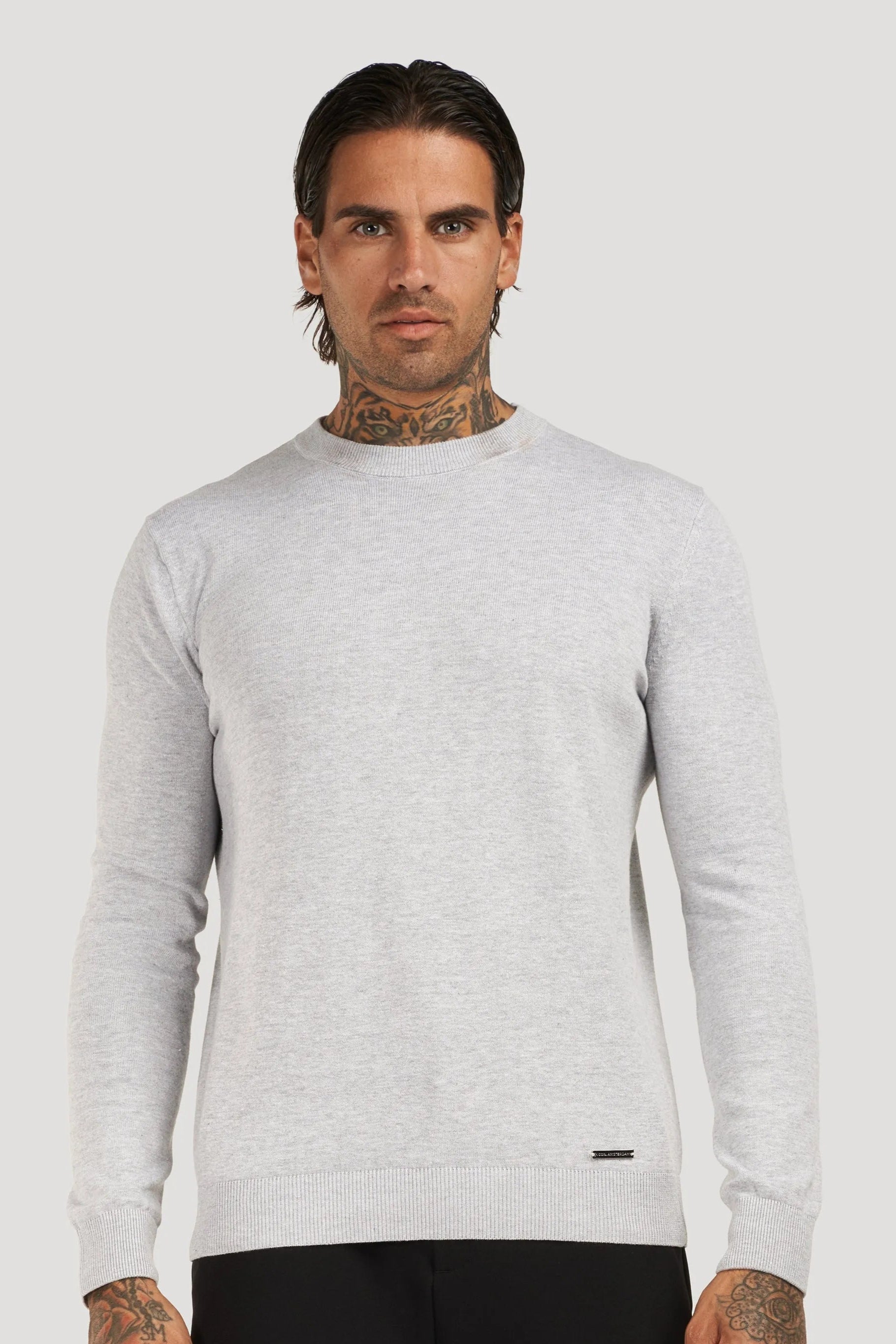 CAMISOLA DE GOLA REDONDA SANTONI