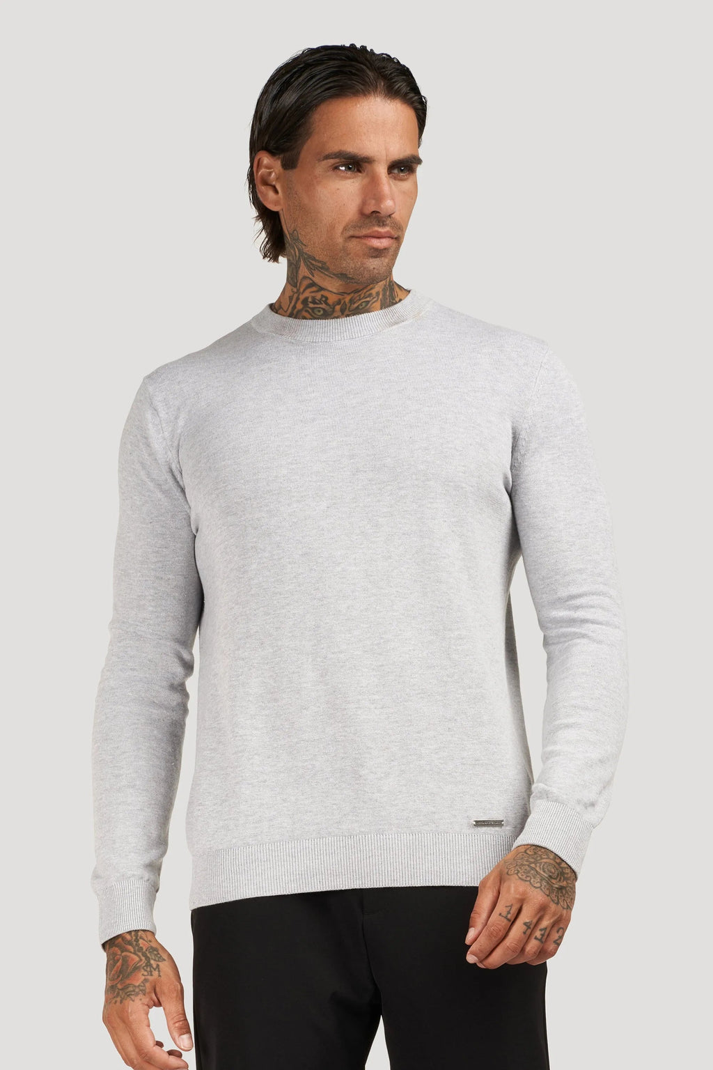 CAMISOLA DE GOLA REDONDA SANTONI
